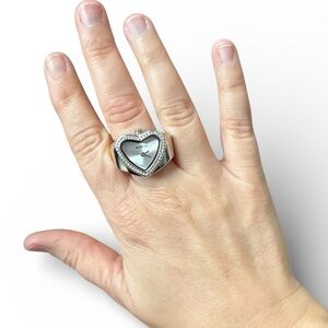 Invicta Mini Angel Women's Ring Watch - 18.5mm, Steel (49572)